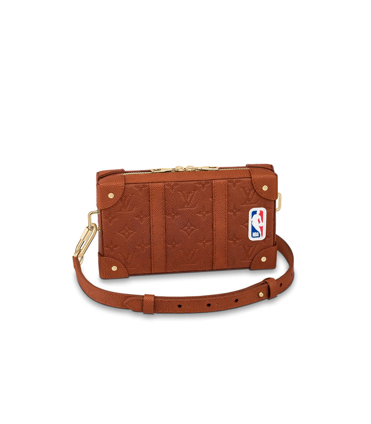 Louis Vuitton NBA Soft Trunk Phone Box Antartica White Basketball Crossbody  Bag
