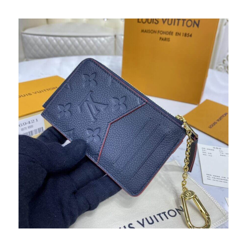 Shop Louis Vuitton MONOGRAM EMPREINTE Card Holder Recto Verso (M69420) by  Ravie