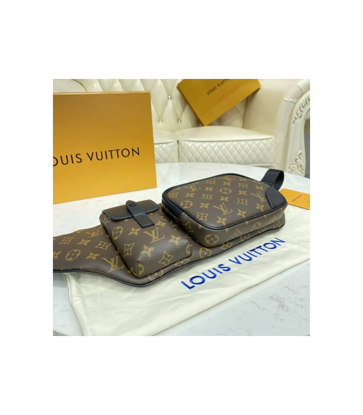 Shop Louis Vuitton CHRISTOPHER Christopher bumbag (M45337) by CITYMONOSHOP